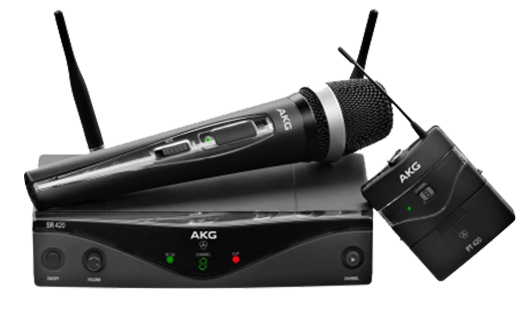 WIRELESS MICROPHONE SYSTEM   BAND A  530.025 TO 559.00 MHZ