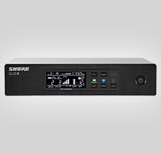 QLX-D SINGLE CHANNEL QLXD4 DIGITAL WIRELESS RECEIVER WITH AES-256 ENCRYPTION/RECEIVER COMPONENT ONLY