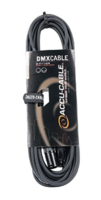 ACCU-CABLE 25-FOOT DMX CABLE - 3-PIN MALE TO 3-PIN FEMALE CONNECTION