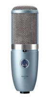 PROFESSIONAL LARGE-DUAL-DIAPHRAGM TRUE-CONDENSER MICROPHONE WITH SWITCHABLE POLAR PATTERNS.