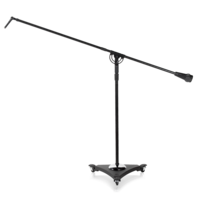 STUDIO BOOM MIC STANDS WITH AIR SUSPENSION SYSTEM  49 INCH TO 73" - EBONY / BLACK