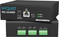 NYQUIST 2-CHANNEL AOIP GATEWAY, TWO BALANCED LINE-LEVEL INPUTS & TWO LINE-LEVEL OUTPUTS