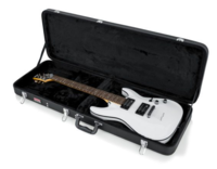 HARD-SHELL WOOD CASE FOR ELECTRIC GUITARS