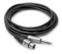 PRO BALANCED INTERCONNECT, REAN XLR3F TO 1/4 IN TRS, 3 FT
