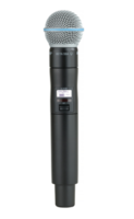 ULX-D DIGITAL WIRELESS HANDHELD TRANSMITTER WITH BETA 58A MICROPHONE / HANDHELD MIC COMPONENT ONLY