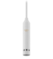 M55 HANGING CEILING CARDIOID MIC WITH ADJUSTABLE CABLE, STRAIN RELIEF, RF IMMUNITY / WHITE