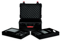 TSA SERIES ATA MOLDED POLYETHYLENE CASE FOR (7) WIRELESS MICROPHONES WITH (2) LIFT OUT TRAYS