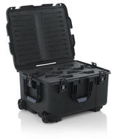 TITAN SERIES CASE FOR UP TO TEN SHURE DC5980 BASES AND GOOSENECK MICS