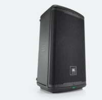 10" POWERED PA SPEAKER 1300W PEAK WITH BLUETOOTH, FEEDBACK SUPRESSION, AND MOBILE CONTROL APP, BLACK