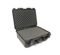 LARGE, HEAVY-DUTY CARRY CASE WITH PLUCK FOAM-HOLDS UP TO 48 FM OR IR BODYPACK TRANSMITTERS/RECEIVERS