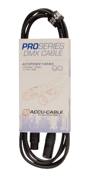 10'-3 PIN PRO DMX CABLE