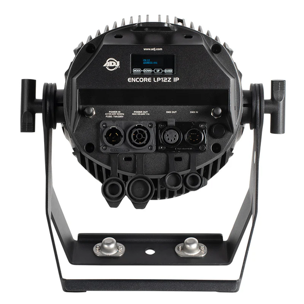 VERSATILE LED ZOOM PAR, IP65 RATED, 12 X 20 WATT RGBL, MOTORIZED ZOOM 5-30 DEGREE,WIFLY DMX WIRELESS