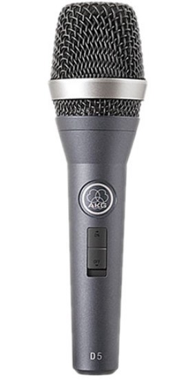 D5 PROFESSIONAL DYNAMIC VOCAL MICROPHONE WITH ON/OFF SWITCH