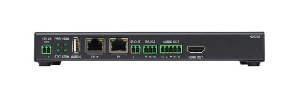 4K60 MWC/DANTE AV-A & 1080P H.26X MULTI-CODEC DECODER