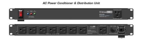 15A POWER CONDITIONER AND DISTRIBUTION UNIT WITH IEC POWER CORD