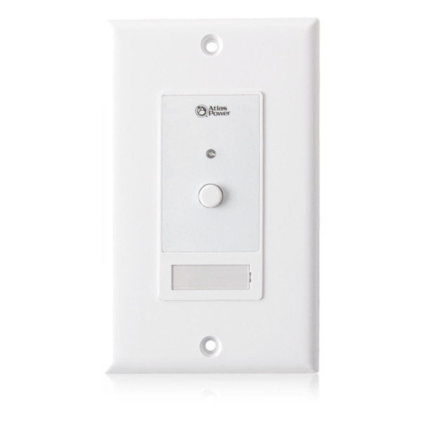 WALL PLATE PUSH BUTTON SWITCH, MOMENTARY CONTACT CLOSURE