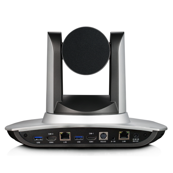 12X AUTO TRACKING SYSTEM WITH DUAL CAMERAS. PTZ CAMERA HAS A 6.3(TELE) - 72.5(WIDE) DEGREE SHOOTING