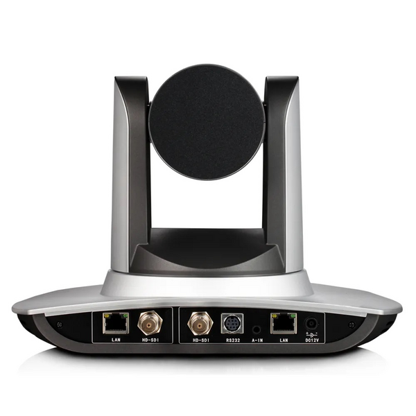 20X AUTO TRACKING SYSTEM WITH DUAL CAMERAS. PTZ CAMERA HAS A 2.9(TELE) - 55.4(WIDE) DEGREE SHOOTING