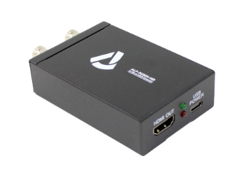 HDMI TO SDI CONVERTER, WITH SDI IN, SDI OUT AND HDMI OUT.