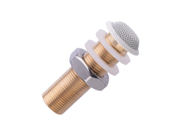 OMNI-DIRECTIONAL BOUNDARY MIC, HALF-SPHERICAL POLAR PATTERN, WHITE