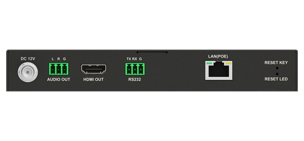 1080P AV OVER IP TO HDMI DECODER WITH RS-232 CONTROL
