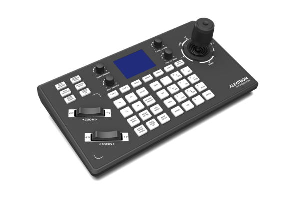 PTZ CONTROLLER, CONNECT UP TO 255 CAMERAS VIA ANALOG/NETWORK MODE
