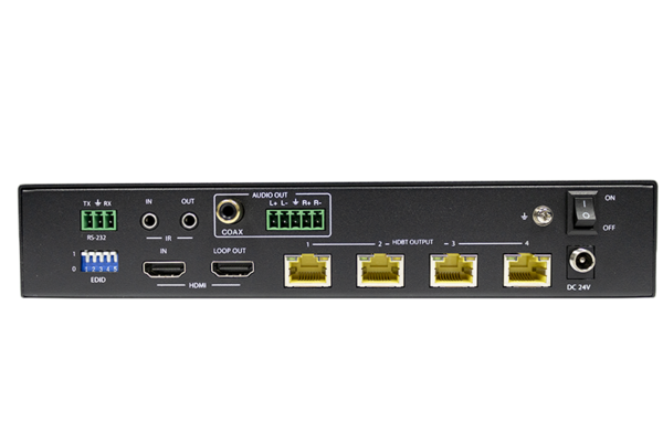 SUK4T IS AN HDBASET SPLITTER KIT  WITH 1X HDMI INPUT AND 4X HDBASET WITH 1X HDMI LOCAL OUTPUT FOR CA