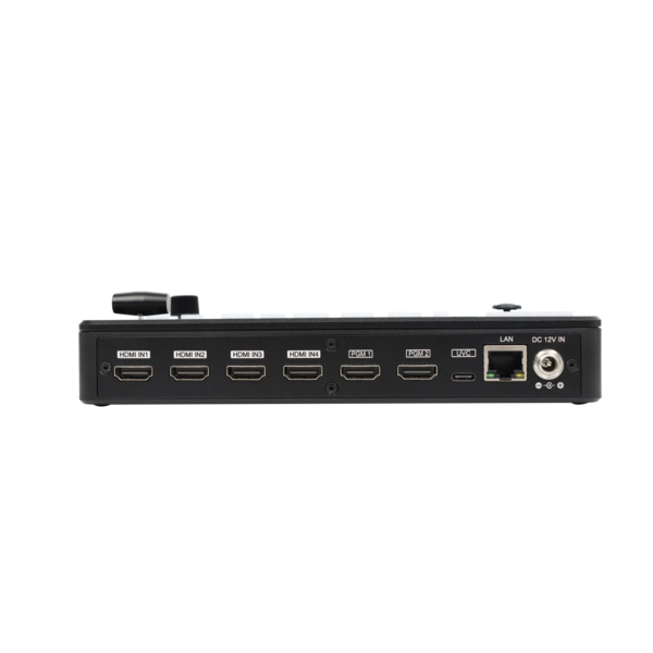 MINI HDMI SWITCHER, 5" FHD LCD, 4 HDMI IN, 4 HDMI OUT FOR PGM