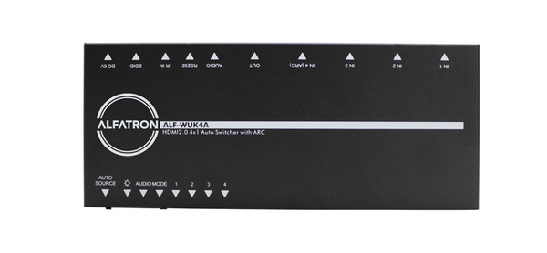 4X1 HDMI FULL 4K AUTOMATIC SWITCHER, WITH HDCP 2.2. EDID MANAGEMENT. 4K@4:4:4, 3D & 1920X1080@60HZ.