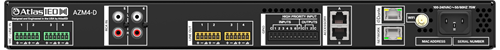 ATMOSPHERE 4-ZONE AUDIO PROCESSOR DANTE