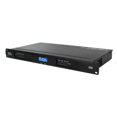 BLUEBRIDGE 8 INPUT X 8 OUTPUT NETWORKABLE DSP WITH DANTE - PLUG & PLAY DIGITAL AUDIO NETWORKING