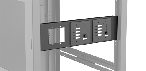 3RU RACK MOUNT KIT FOR BLUEBRIDGE® WALL CONTROLLERS