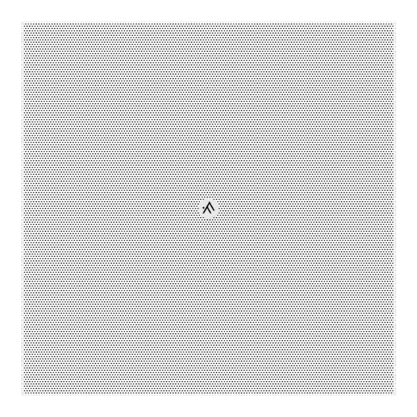 4" SQUARE WHITE GRILLE