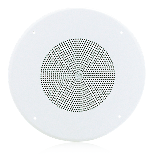 8" COAXIAL LOUDSPEAKER WITH 70V, 8W TRANSFORMER AND 62-8 BAFFLE / WHITE GRILLE