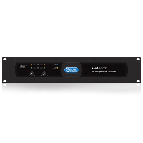 2CH 1300W X 2 HPA SERIES POWER AMPLIFIER   3200W, 2 1300W @ 70V