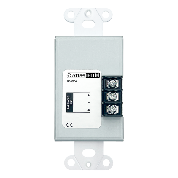 IPX COMPATIBLE DECORA-STYLE RCA WALL PLATE