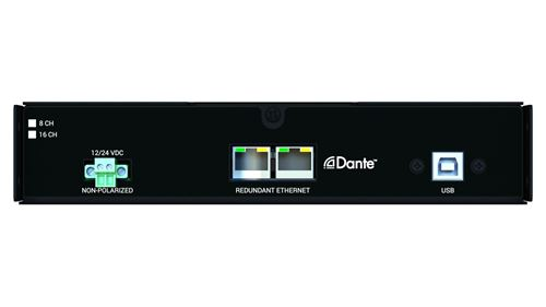 DANTE™ 16 X 16 USB INPUT/OUTPUT NETWORK AUDIO DEVICE