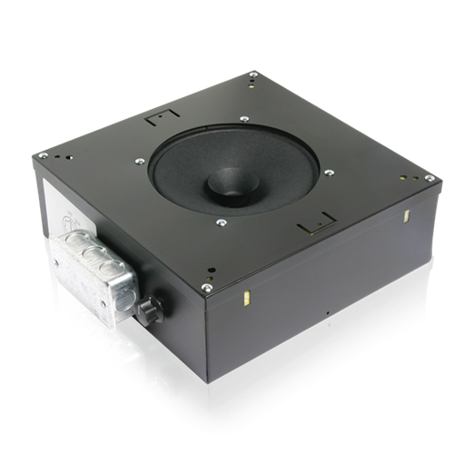 8" SOUND MASKING SPEAKER WITH 70.7V-5W TRANSFORMER AND CHANNEL RAIL ENCLOSURE