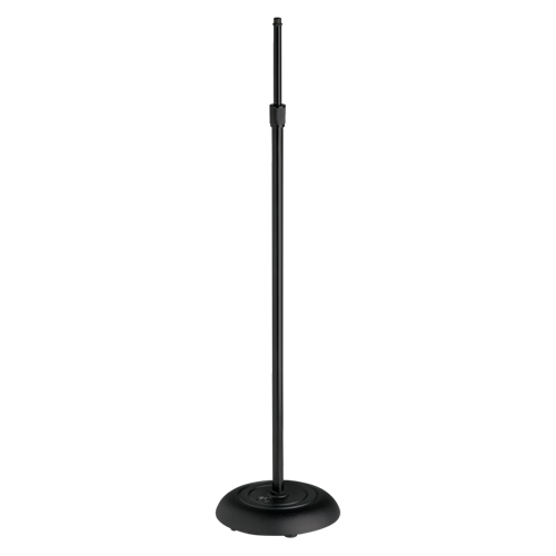 ALL-PURPOSE MIC STAND EBONY/BLACK  - ECONOMICAL, INDUSTRY STANDARD FLOOR STAND / MIC STAND