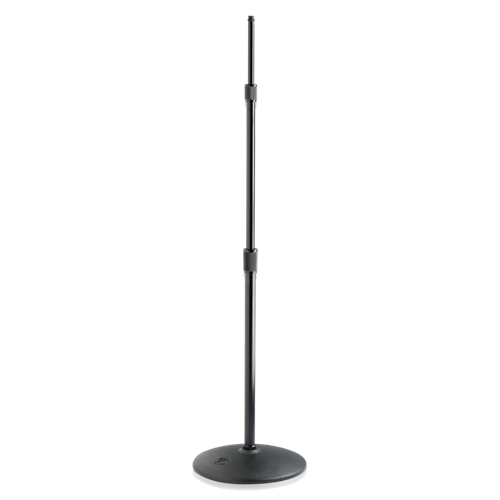 FULLY ADJUSTABLE 3 SECTION MICROPHONE STAND, EBONY