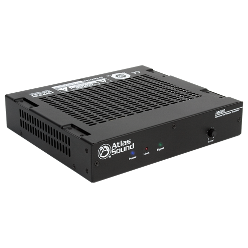 60W 70V/100V SINGLE CHANNEL POWER AMPLIFIER WITH GLOBAL POWER SUPPLY / RACK KIT SOLD SEPARATELY