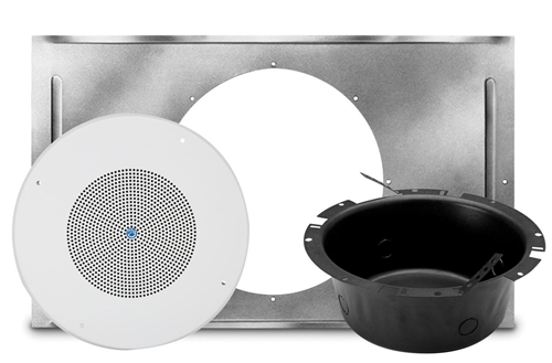SD72W KIT INCLUDES QTY 4 OF EACH SD72 SPEAKER, 62-8 BAFFLE, CS95-8 BACK BOX, & 81-8R T-BAR BRIDGE