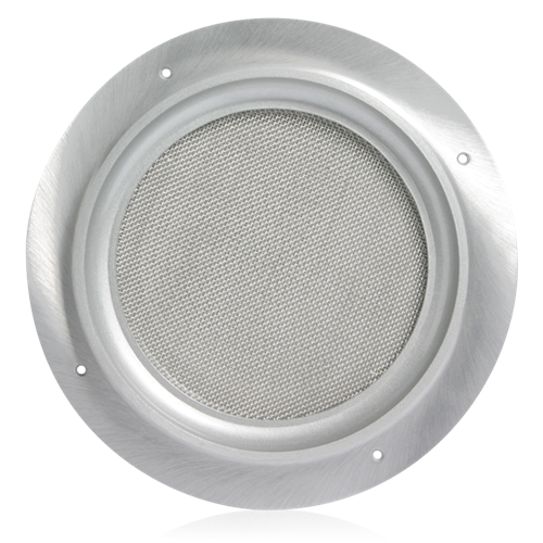 RECESSED CIRCULAR VANDAL PROOF BAFFLE FOR 8" LOUDSPEAKER