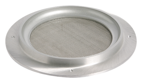 RECESSED CIRCULAR VANDAL PROOF BAFFLE FOR 8" LOUDSPEAKER