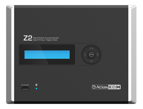 2 ZONE HIGH DEFINITION ACOUSTICAL SYSTEM (SPEECH PRIVACY / SOUND MASKING / PAGING / MUSIC)