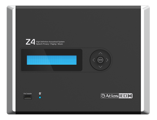 4 ZONE HIGH DEFINITION ACOUSTICAL SYSTEM (SPEECH PRIVACY / SOUND MASKING / PAGING / MUSIC)