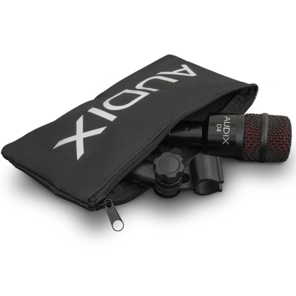 PROFESSIONAL DYNAMIC INSTRUMENT MICROPHONE , CLIP & POUCH