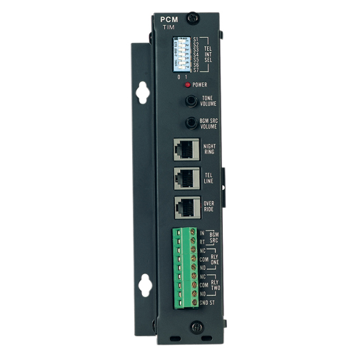 TELEPHONE INTERFACE MODULE FOR PCM200 ZONE PAGING SYSTEM - ONLY 1 REQUIRED PER SYSTEM