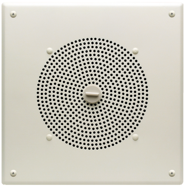 1W SELF/AMP SQ MTL ENCL,8"