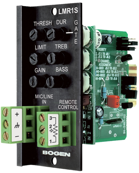 LINE/MIC INPUT MODULE W/VC